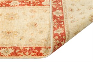 Allmode Afgan Halısı % 100 Yün El Dokuma Afganistan Üretim Ölçü;76 x 261