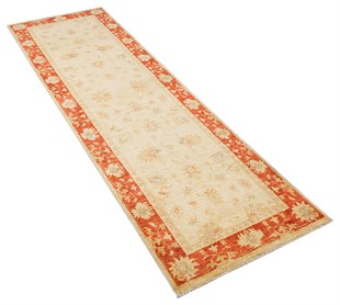 Allmode Afgan Halısı % 100 Yün El Dokuma Afganistan Üretim Ölçü;76 x 261