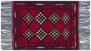 Afgan Uşak El Dokuma Halı Kundooz % 100 Yün Afganistan Üretim