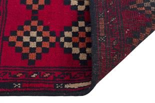 Afgan Uşak El Dokuma Halı Kundooz % 100 Yün Afganistan Üretim