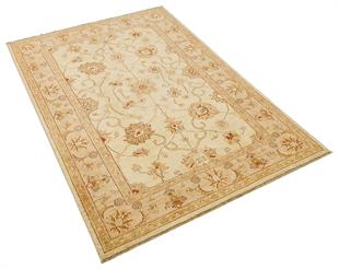 Afgan Uşak El Dokuma Halı Ziegler % 100 Yün Afganistan Üretim Ölçü;122 x 176