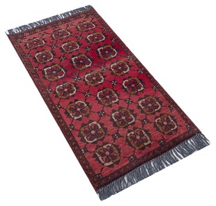 Allmode Afgan Halısı % 100 Yün El Dokuma Afganistan Üretim Ölçü;50 x 96