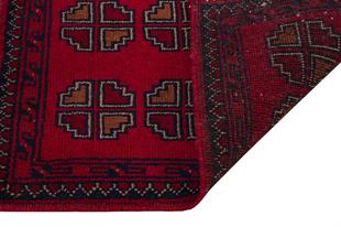 ALLMODE AFGAN KUNDOOZ DSN391 EL DOKUMA HALI Ölçü;43x60cm 0.26m2