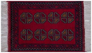 ALLMODE AFGAN KUNDOOZ DSN391 EL DOKUMA HALI Ölçü;43x60cm 0.26m2