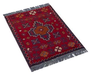 ALLMODE AFGAN KUNDOOZ EL DOKUMA HALI Ölçü;42x58cm 0.24m2