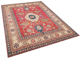 Afganistan Üretim Tamamen Yün El Dokuma Halı Ölçü;185 x 244