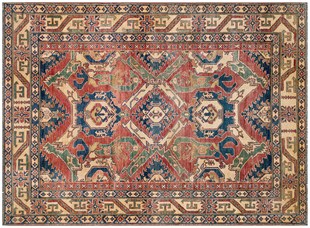 Afganistan Üretim Tamamen Yün El Dokuma Halı Ölçü;180 x 243