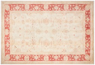 Afganistan Üretim El Dokuma Afgan Halısı % 100 Yün Ölçü;201 x 291