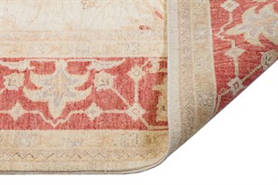 Afganistan Üretim El Dokuma Afgan Halısı % 100 Yün Ölçü;201 x 291