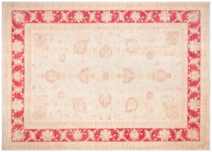 Afganistan Üretim El Dokuma Afgan Halısı % 100 Yün Ölçü;202 x 284