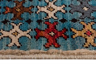 Afgan Uşak El Dokuma Halı % 100 Yün Afganistan Üretim Ölçü;42 x 57