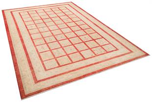 ALLMODE AFGAN UŞAĞI (ZIEGLER) EL DOKUMA Ölçü;207x298cm 6.17m2