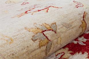 ALLMODE AFGAN UŞAĞI (ZIEGLER) EL DOKUMA HALI Ölçü;255x297cm 7.57m2