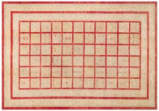 ALLMODE AFGAN UŞAĞI (ZIEGLER) EL DOKUMA Ölçü;207x298cm 6.17m2