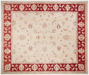 ALLMODE AFGAN UŞAĞI (ZIEGLER) EL DOKUMA HALI Ölçü;255x297cm 7.57m2