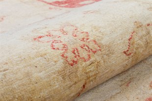 Afgan Uşak El Dokuma Halı % 100 Yün Afganistan Üretim Ölçü;122 x 173