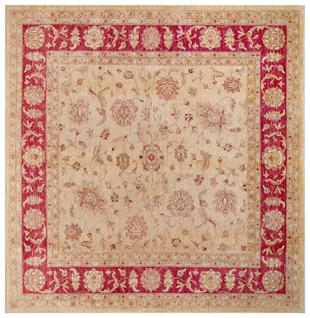 ALLMODE AFGAN UŞAĞI (ZIEGLER) EL DOKUMA Ölçü;240x250cm 6.00m2