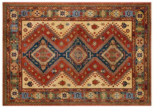 Allmode Afgan Halısı % 100 Yün El Dokuma Afganistan Üretim Ölçü;173 x 243