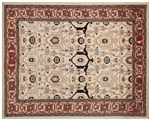 Allmode Afgan Halısı % 100 Yün El Dokuma Afganistan Üretim Ölçü;197 x 244