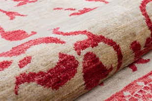 Afganistan Üretim Tamamen Yün El Dokuma Halı Ölçü;179 x 239