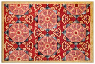 Afganistan Üretim Tamamen Yün El Dokuma Halı Ölçü;160 x 232