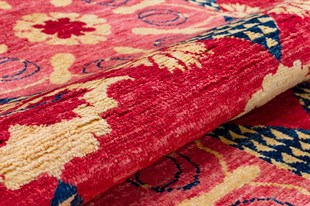 Afganistan Üretim Tamamen Yün El Dokuma Halı Ölçü;160 x 232