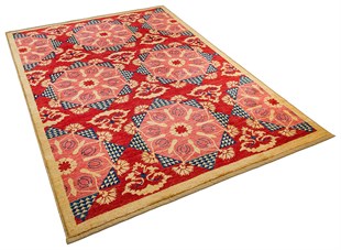 Afganistan Üretim Tamamen Yün El Dokuma Halı Ölçü;160 x 232