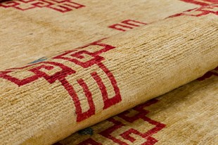 Afganistan Üretim Tamamen Yün El Dokuma Halı Ölçü;178 x 232