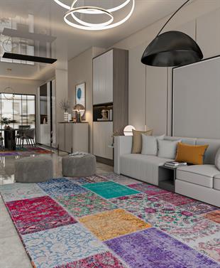 Allmode Dijital Baskılı Halı Modern Koleksiyon TRKMN.18