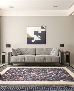 Allmode Dijital Baskılı Halı Modern Koleksiyon MVHy.1191