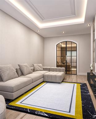 Allmode Dijital Baskılı Halı Modern Koleksiyon MVHy.826