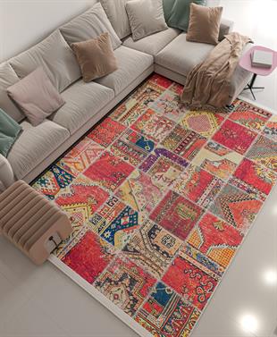 Allmode Dijital Baskılı Halı Modern Koleksiyon MVHy.2323