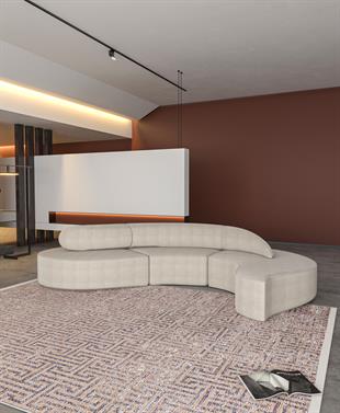 Allmode Dijital Baskılı Halı Modern Koleksiyon MVHy.1226