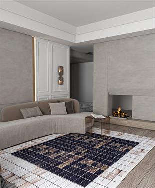 Allmode Dijital Baskılı Halı Modern Koleksiyon MVHy.1186