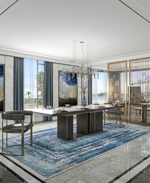 Allmode Dijital Baskılı Halı Modern Koleksiyon MVHy.1197