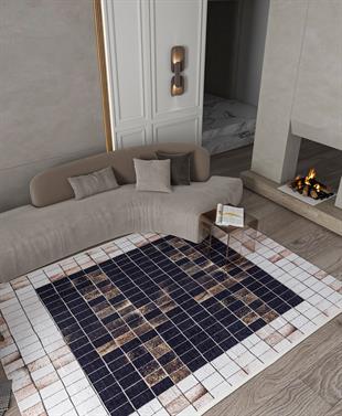 Allmode Dijital Baskılı Halı Modern Koleksiyon MVHy.1186