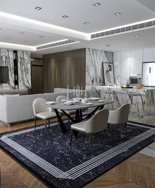 Allmode Dijital Baskılı Halı Modern Koleksiyon MVHy.1507