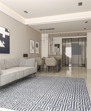 Allmode Dijital Baskılı Halı Modern Koleksiyon MVHy.1222