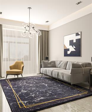 Allmode Dijital Baskılı Halı Modern Koleksiyon MVHy.1131