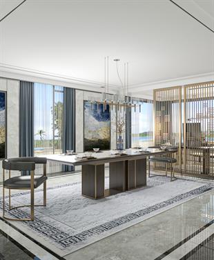 Allmode Dijital Baskılı Halı Modern Koleksiyon MVHy.1277