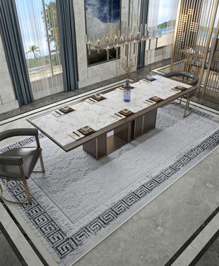 Allmode Dijital Baskılı Halı Modern Koleksiyon MVHy.1277