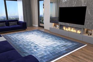 Allmode Dijital Baskılı Halı Modern Koleksiyon MVHy.1853