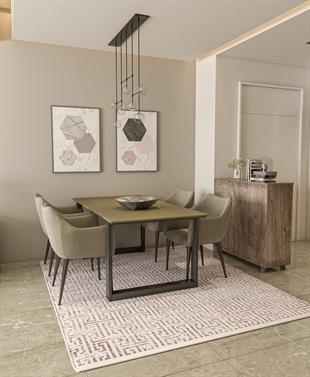 Allmode Dijital Baskılı Halı Modern Koleksiyon MVHy.1223