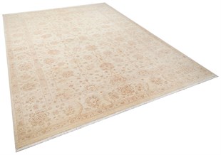 Afganistan Üretim El Dokuma Afgan Halısı % 100 Yün Ölçü;242 x 344