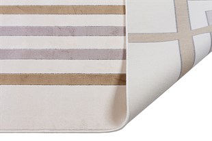 Modern Makine Halısı Yumuşak Yıkanabilir Riva Serisi 9004