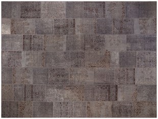 Modern El Dokuma Patchwork Halı Kırmızı Ölçü;300 x 400
