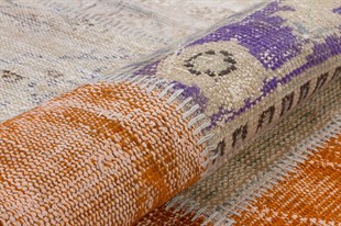 Modern El Dokuma Patchwork Halı Multi Ölçü;240 x 275