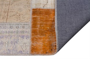Modern El Dokuma Patchwork Halı Multi Ölçü;240 x 275