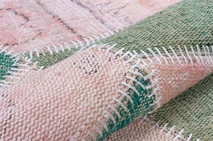 Modern El Dokuma Patchwork Halı Multi Ölçü;120 x 175