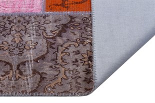 Modern El Dokuma Patchwork Halı Multi Ölçü;178 x 257